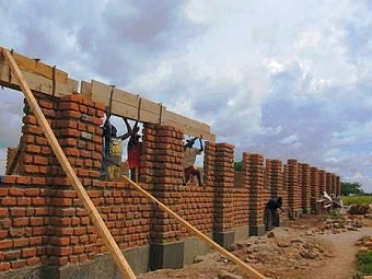 School wall construction