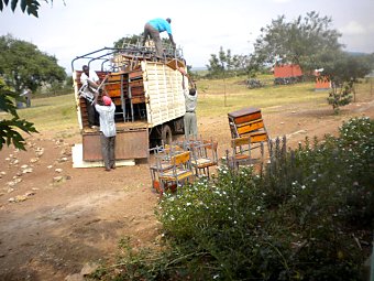 desks arriving