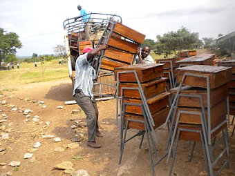desks arriving