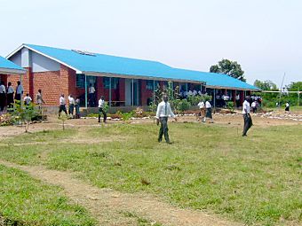 Students at break