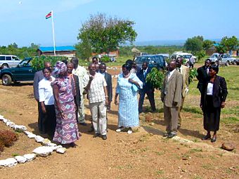Mr Karega Mutahi arriving at Got Matar